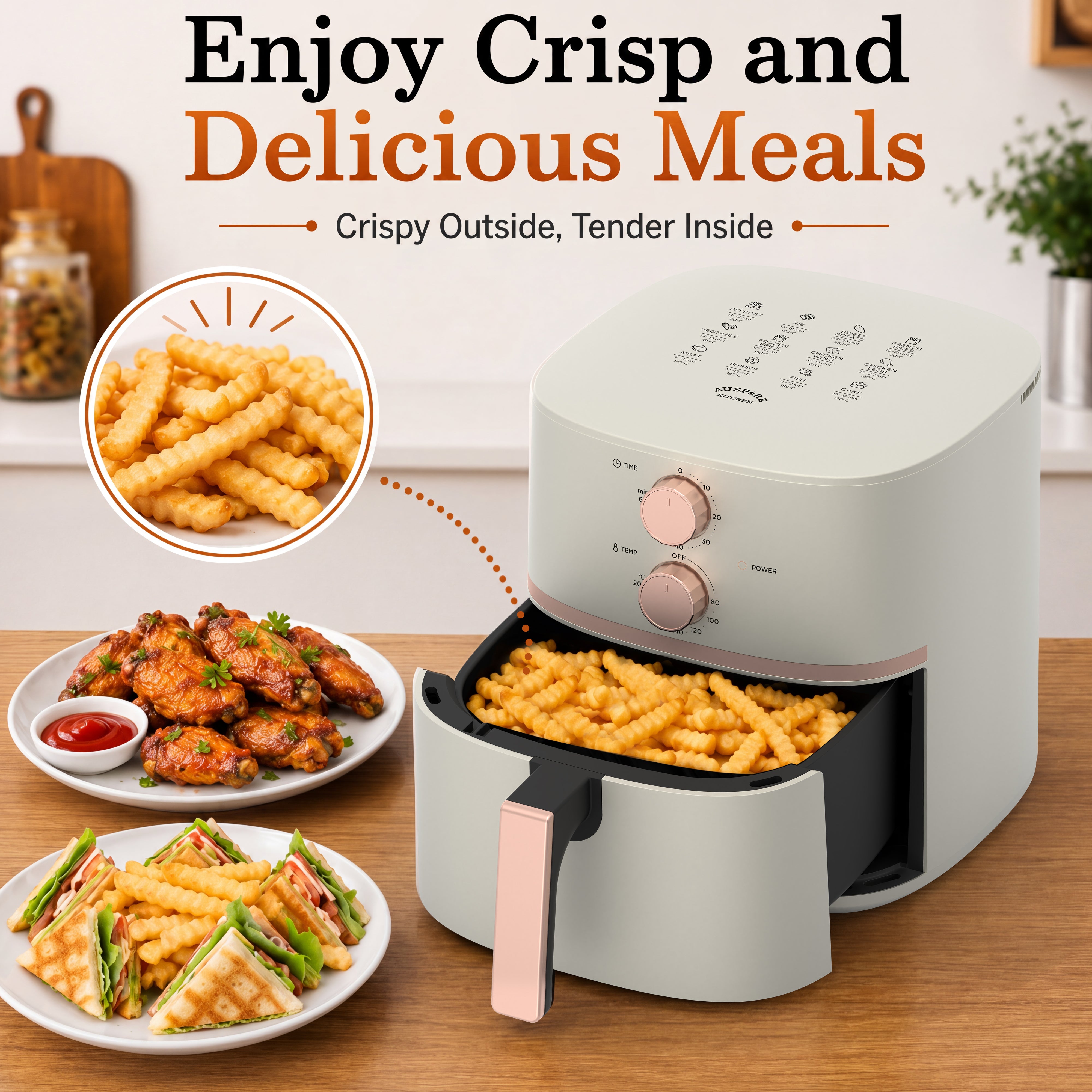 Air Fryer 4.5L with X Cyclone Technology