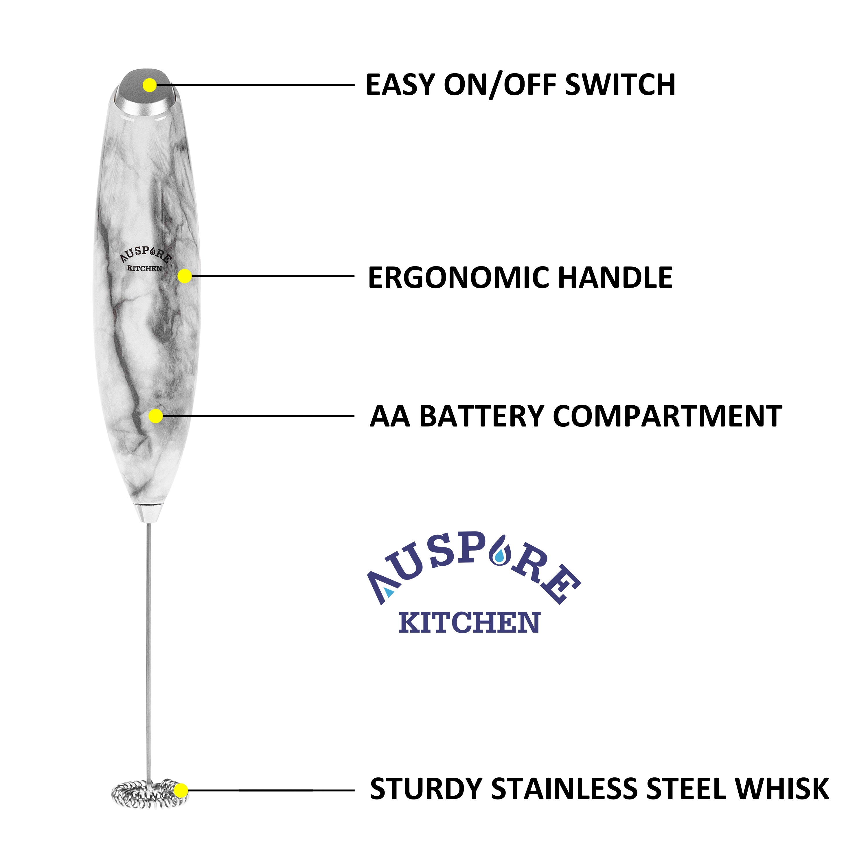 AUSPURE Milk Frother, Milkpure-100WM
