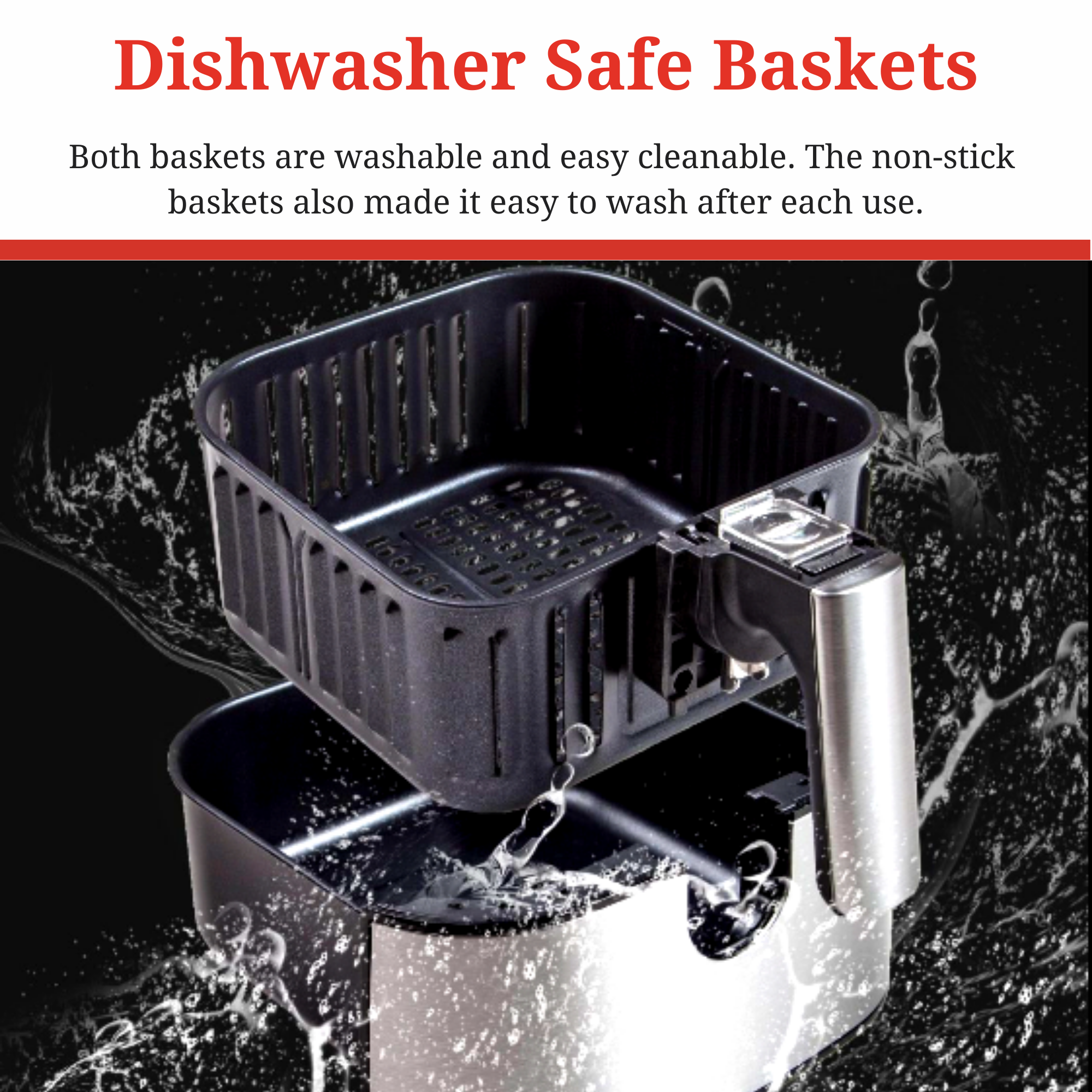 AUSPURE Air Fryer Outer Basket 5.5L