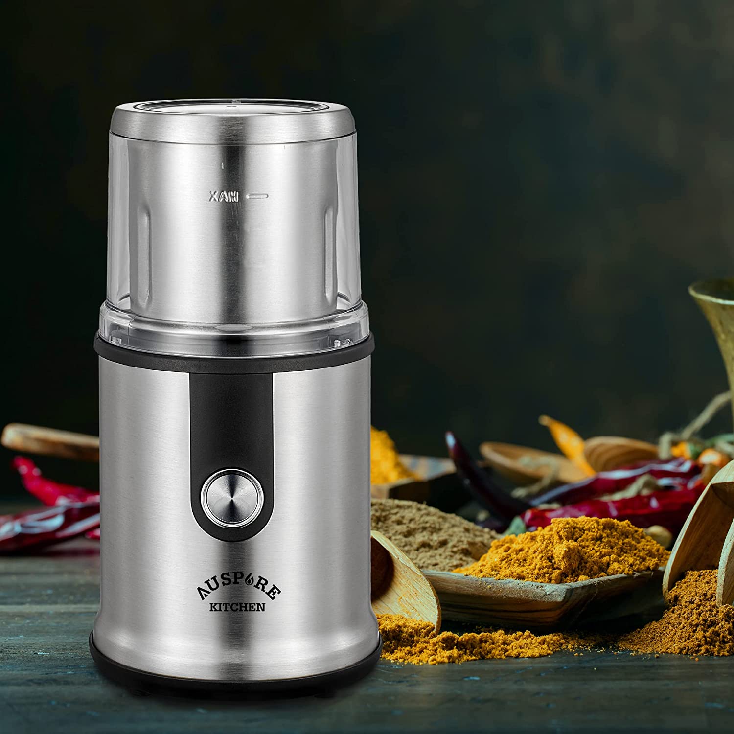 AUSPURE Electric Coffee and Spice Grinder