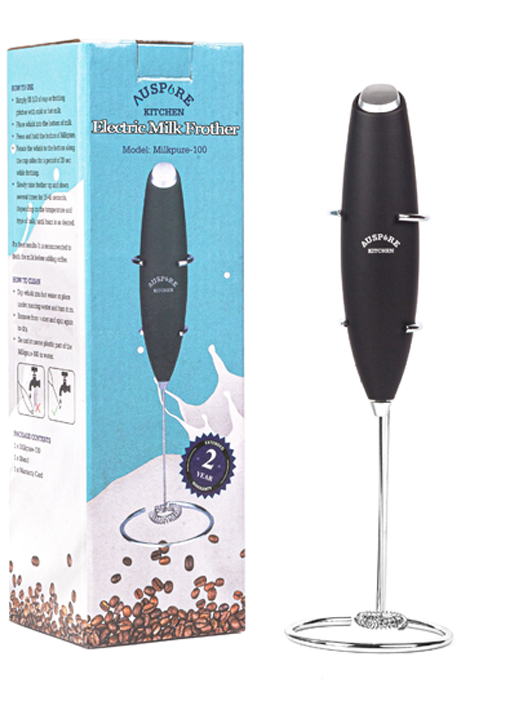 AUSPURE Milk Frother, Milkpure-100BK