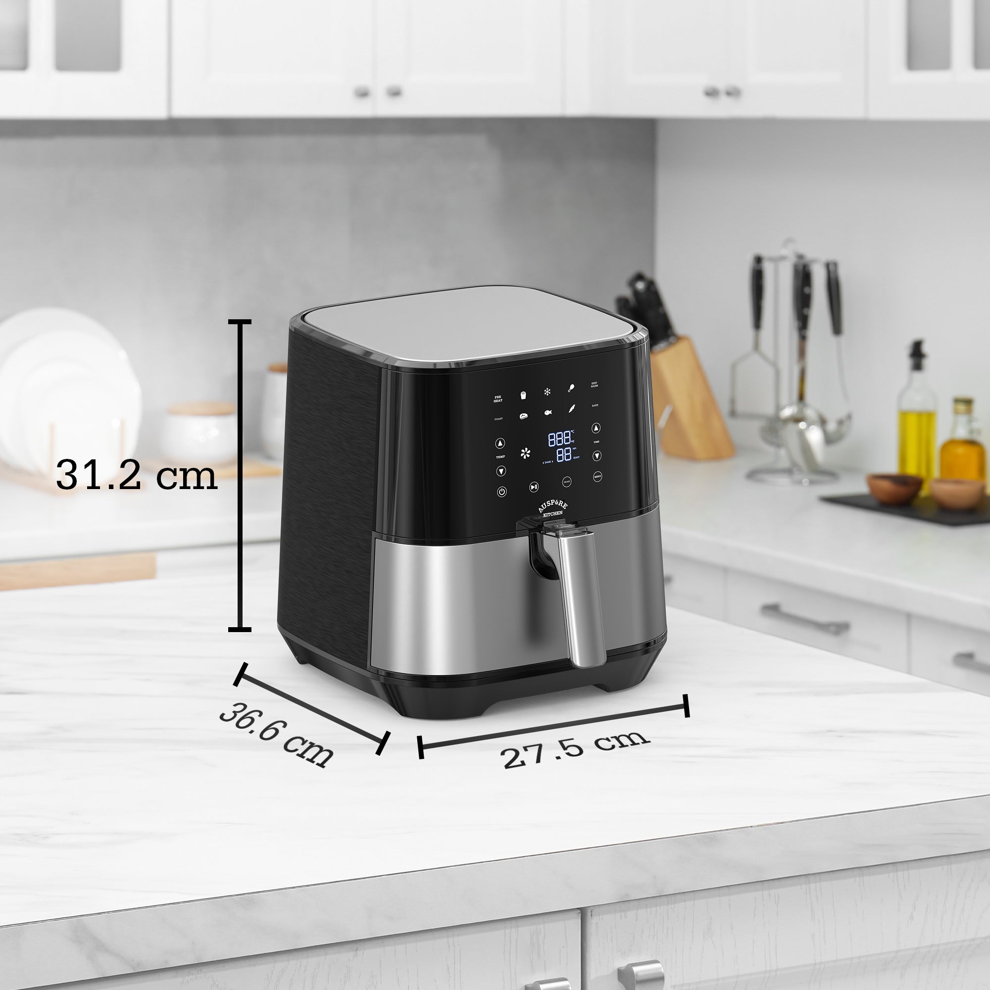 AUSPURE Air Fryer Premium Digital 3.5L