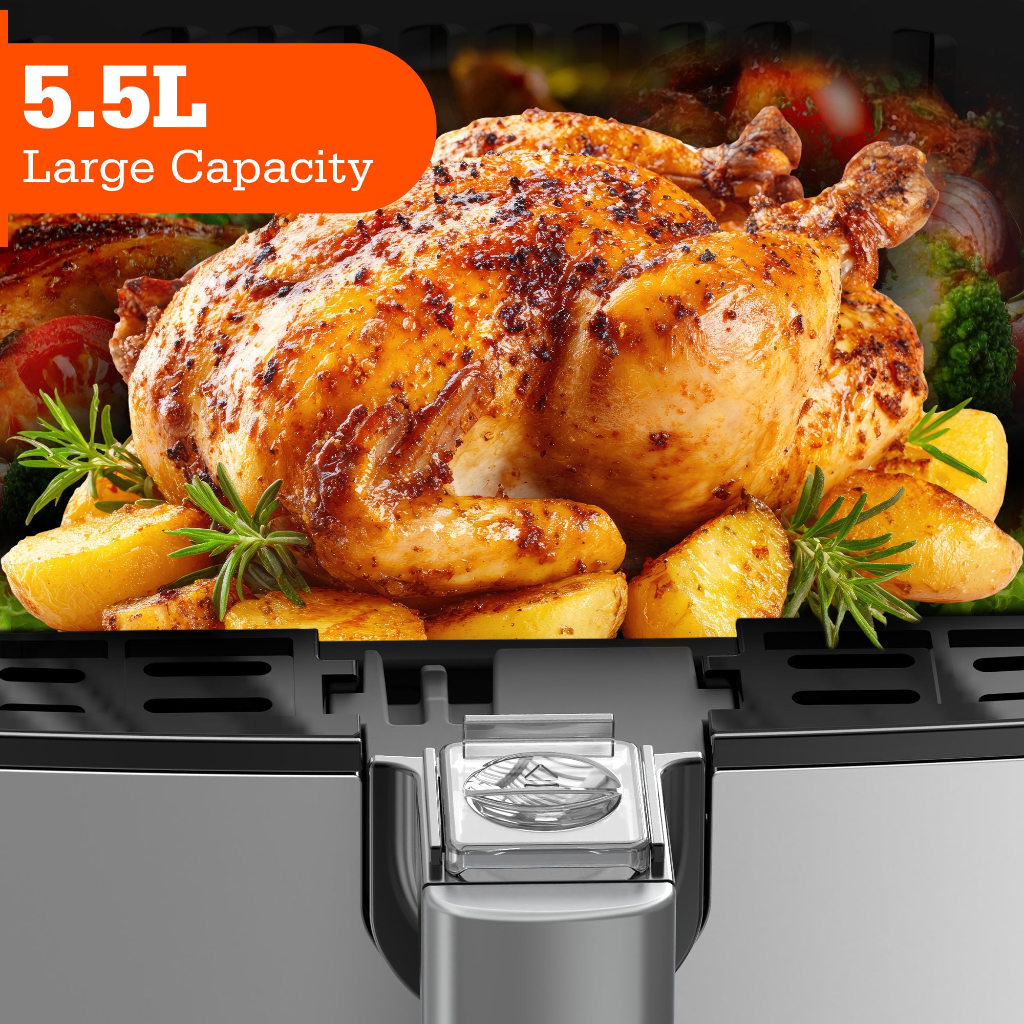 AUSPURE Air Fryer Premium Digital 5.5L