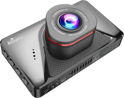 AUSPURE Dual Dash Camera with 1080P, 170° Wide Angle