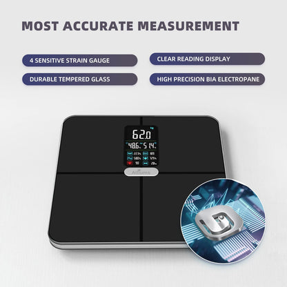 AUSPURE Smart Bluetooth Body Fat Scale