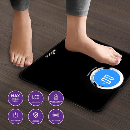 AUSPURE Digital Body Weight Scale with Step-On Technology