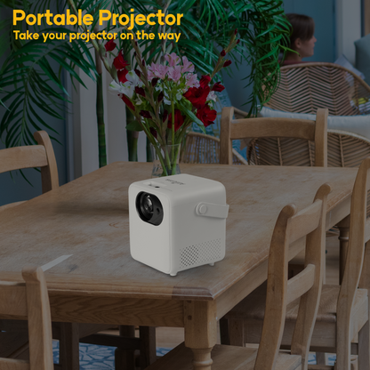 AUSPURE Ultimate 9500 Lumens HD 1080p Supported Projector