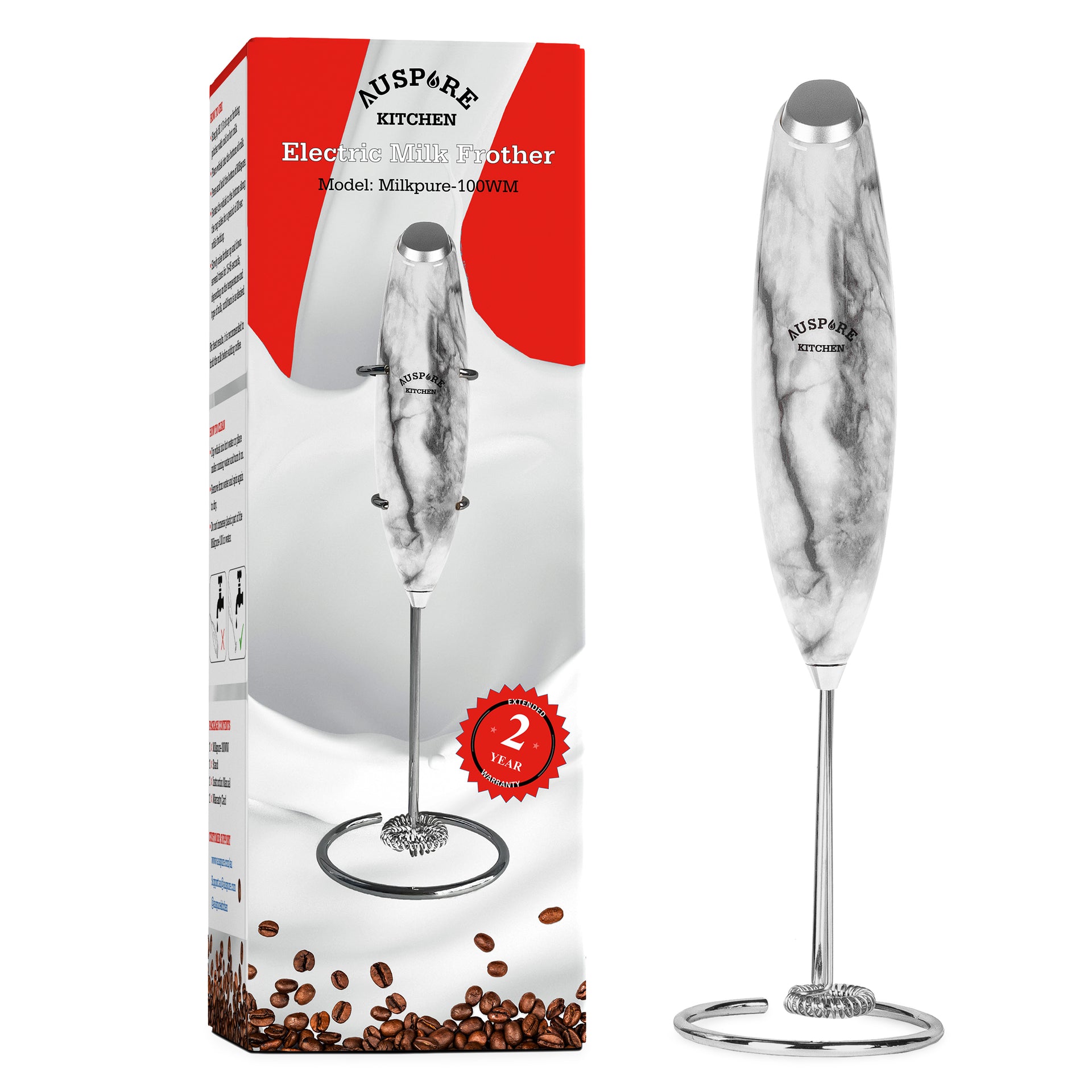AUSPURE Milk Frother, Milkpure-100WM