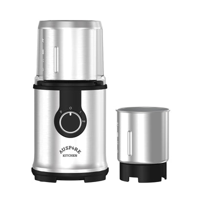 AUSPURE Coffee Grinder & Chopper 2-in-1, AusGrind-P09C