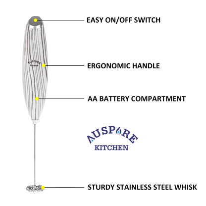 AUSPURE Milk Frother, Milkpure-100WW