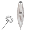 Auspure Kitchen Milk Frother - White Wood Grain