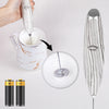 Auspure Kitchen Milk Frother - White Wood Grain